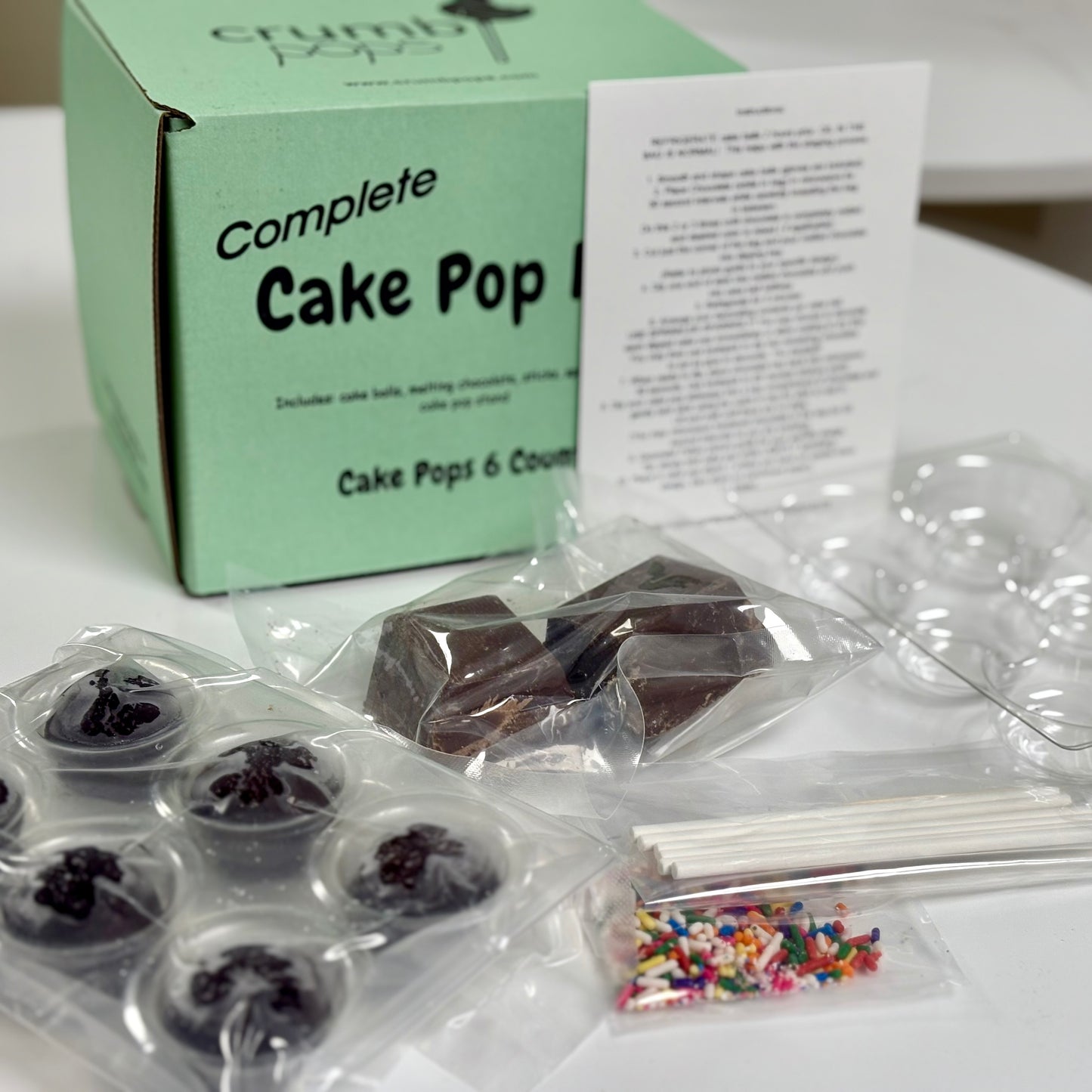 Chocolate Birthday Cake Pop Kit