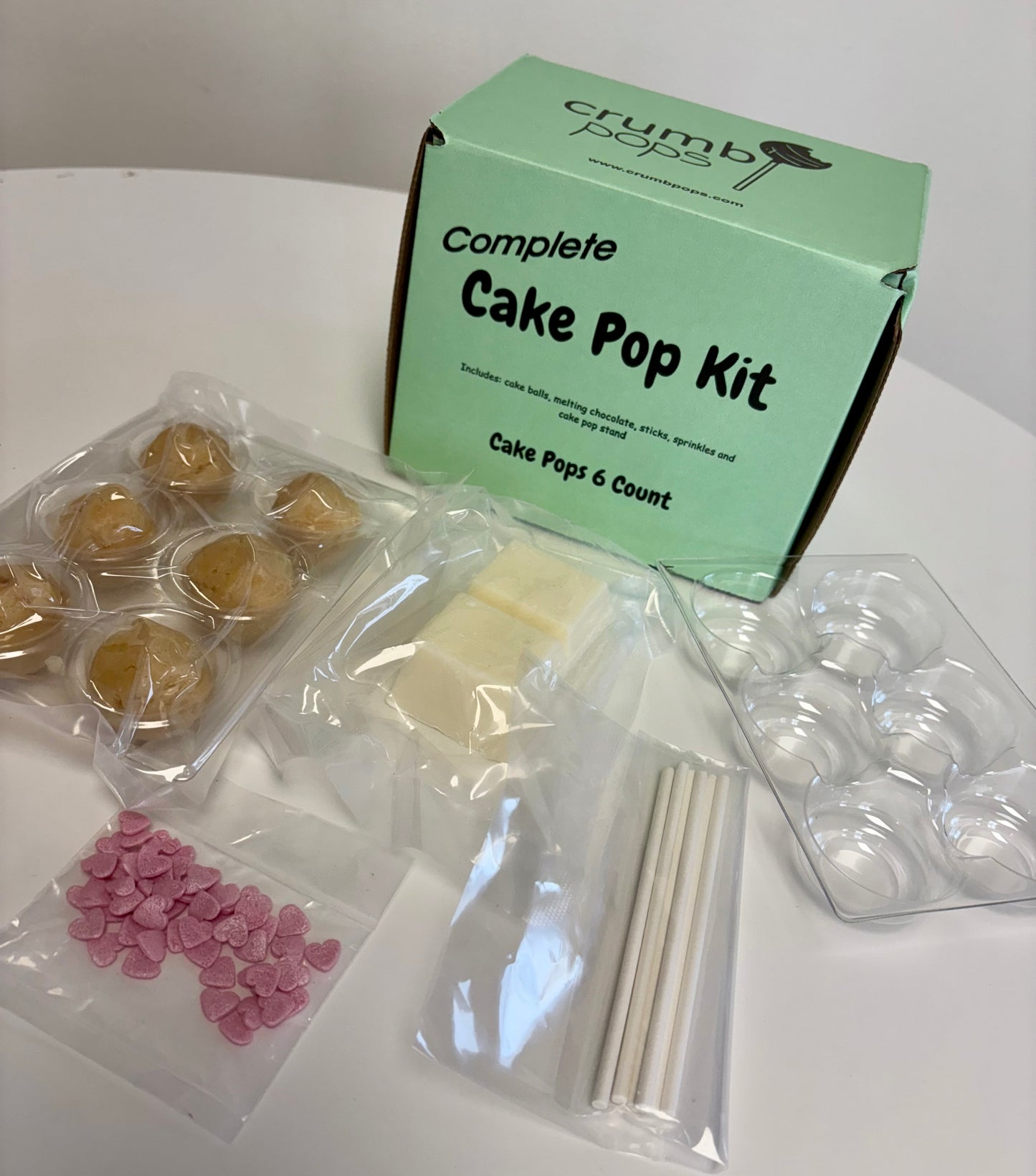 Vanilla Hearts Cake Pop Kit