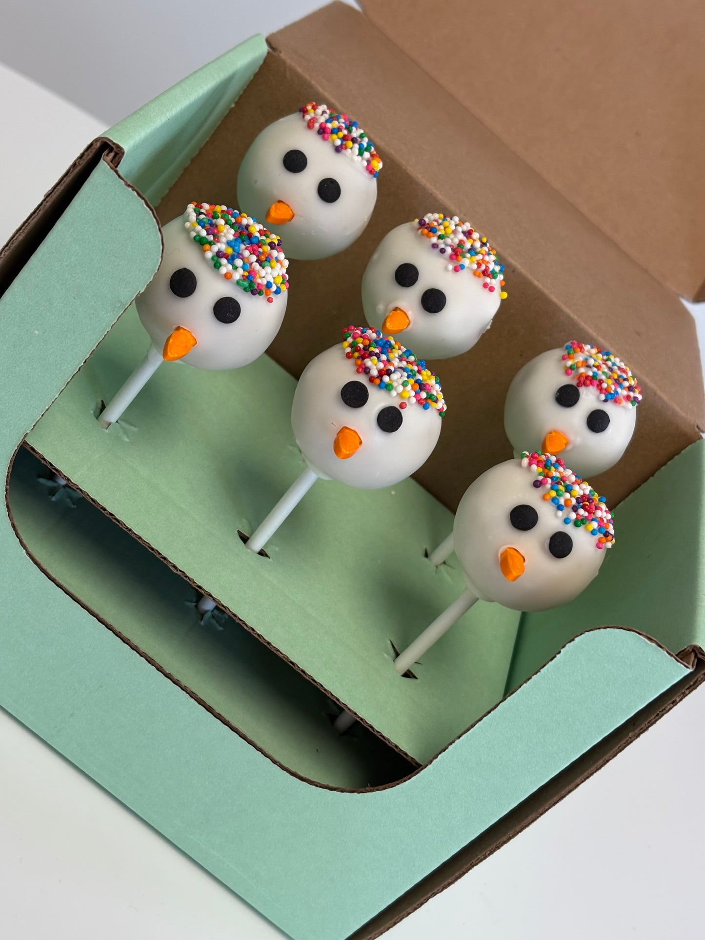 Snowman Cake Pop Kit