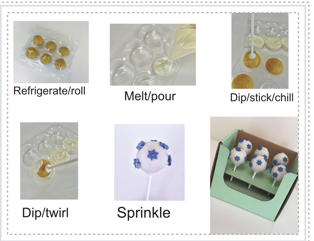 Hanukkah Cake Pop Kit